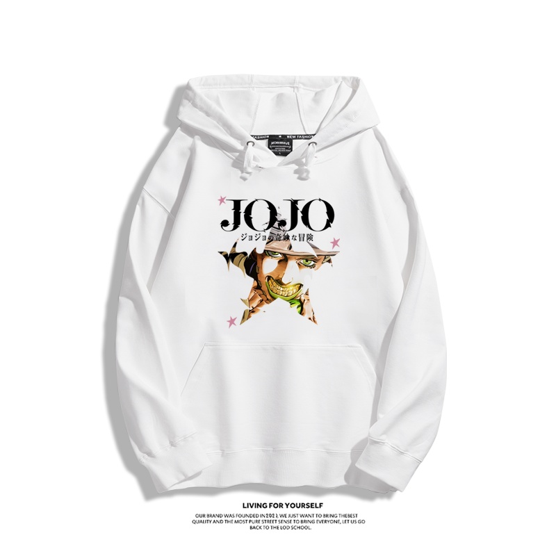 JOJO的奇妙冒險 聯名衛衣2025秋冬新款親子情侶裝連帽衛衣