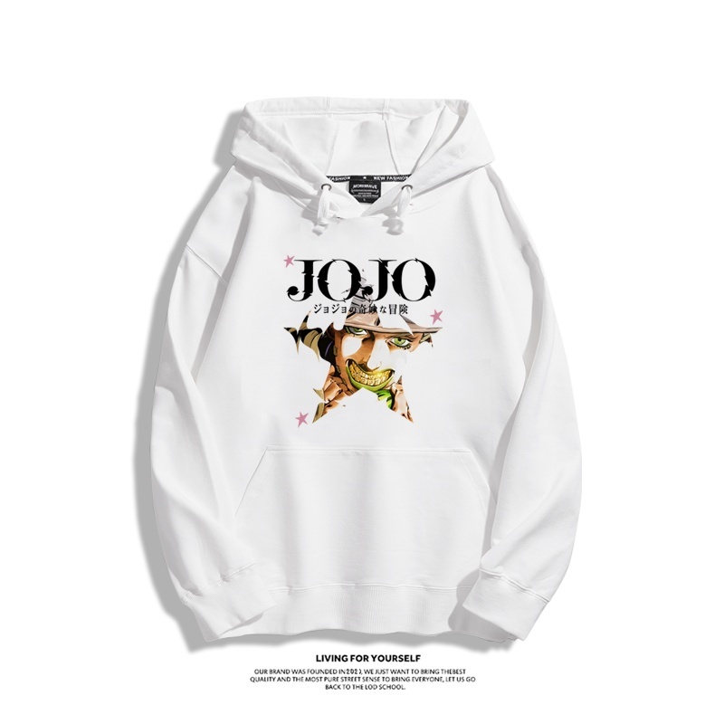 JOJO的奇妙冒險 聯名衛衣2025秋冬新款親子情侶裝連帽衛衣