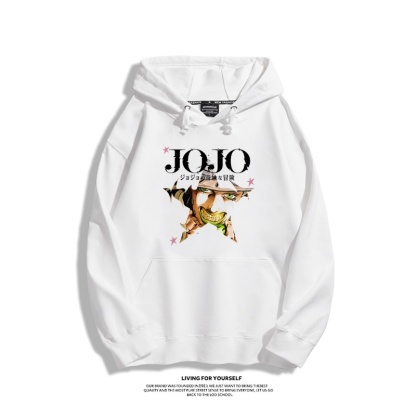 JOJO的奇妙冒險 聯名衛衣2025秋冬新款親子情侶裝連帽衛衣
