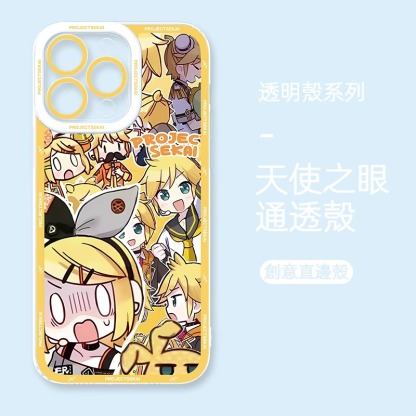 蘋果 系列世界計劃天使眼透明防摔軟殼