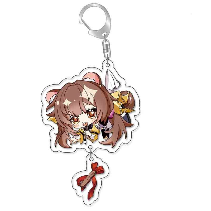 崩壞鐵道莉希雅亞克力鑰匙扣掛件遊戲周邊掛飾【單買三件起送】