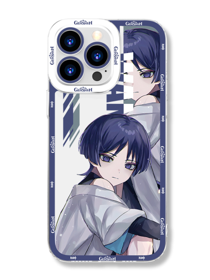 iPhone 系列原神流浪者散兵創意透明全包軟手機殼