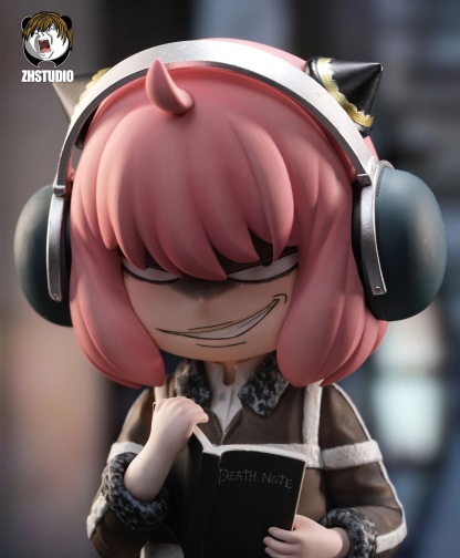 ZH 整活 筆記女孩 夜神安妮亞 雙頭雕 