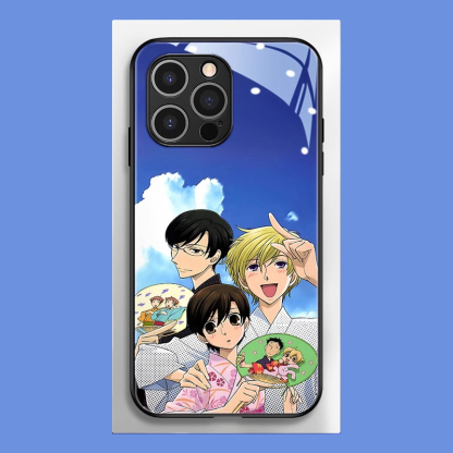 櫻蘭高校新款高清全包防摔玻璃殼