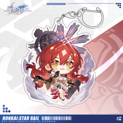 崩壞星穹鐵道愛莉希雅彥卿希露瓦景元白露姬子亞克力鑰匙扣掛飾【單買三件起送】