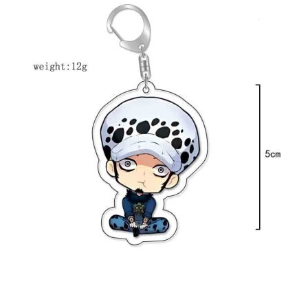 航海王草帽團路飛索隆喬巴羅賓亞力克鑰匙扣 掛飾【單買三件起送】