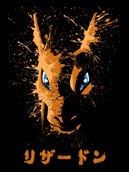 寶可夢噴火龍2023親子情侶裝 圓領長袖