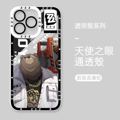 蘋果 系列絕區零天使眼透明防摔軟殼