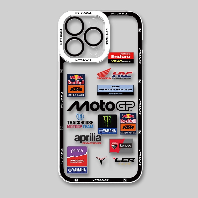 復古機車天使眼透明防摔軟殼