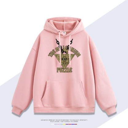 遊戲王 聯名衛衣2025秋冬新款 親子情侶裝連帽衛衣