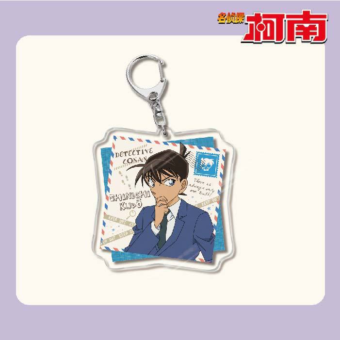 名偵探柯南周邊 灰原哀基德赤井秀一安室透世良真純亞克力鑰匙扣掛飾【單買三件起送】