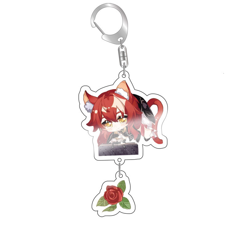 崩壞星穹鐵道愛莉希雅彥卿希露瓦景元白露姬子亞克力鑰匙扣掛飾【單買三件起送】