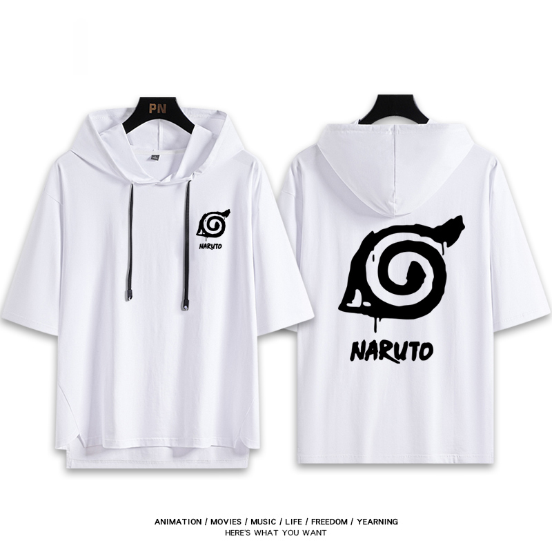 火影忍者 連帽短袖T恤