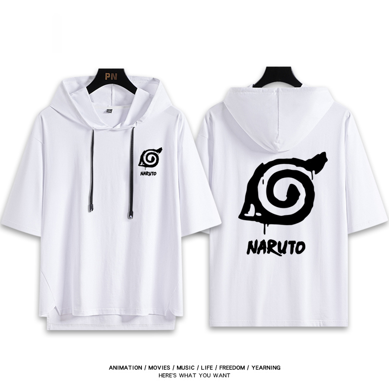 火影忍者 連帽短袖T恤