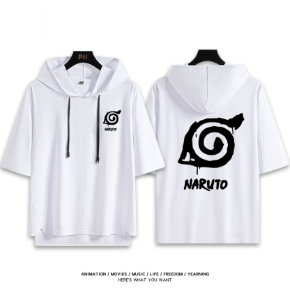 火影忍者 連帽短袖T恤