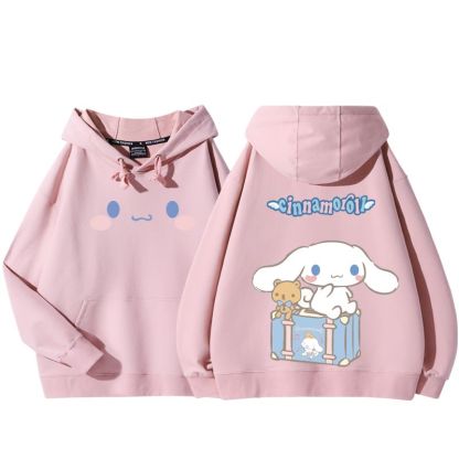三麗鷗聯名衛衣2025秋冬新款親子情侶裝連帽衛衣