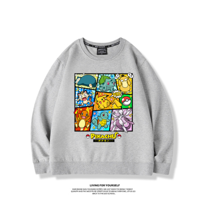 寶可夢2023親子情侶裝 圓領長袖