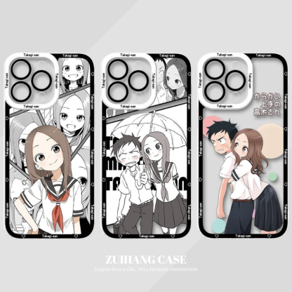 擅長捉弄的高木同學天使眼透明防摔軟殼