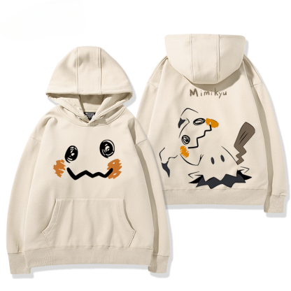 寶可夢 聯名衛衣2024秋冬新款親子情侶裝薄絨款連帽衛衣