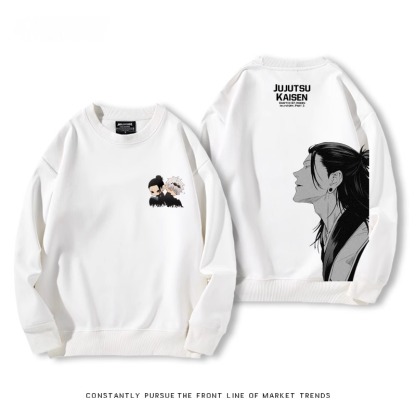 【預售2.25號發貨】鏈鋸人聯名衛衣2024秋冬新款親子情侶裝薄絨款連帽衛衣