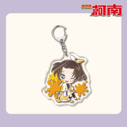名偵探柯南周邊 灰原哀基德赤井秀一安室透世良真純亞克力鑰匙扣掛飾【單買三件起送】