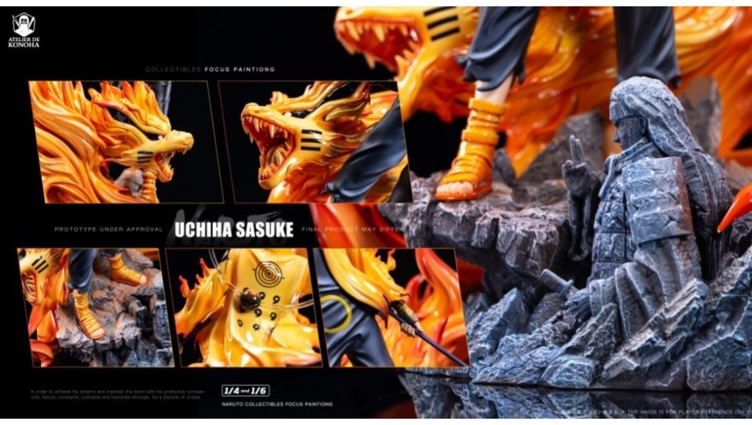【預購】ATELIER DE KONOHA 輕雕系列 火影忍者 鳴人&佐助