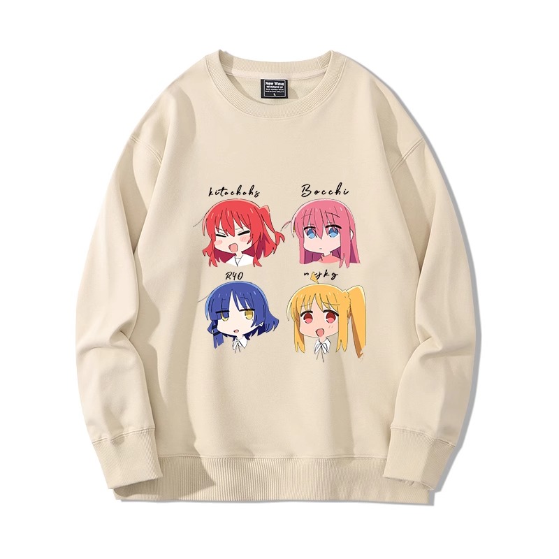 孤獨搖滾 2024親子情侶裝 圓領長袖