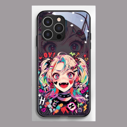 小丑女新款高清全包防摔玻璃殼