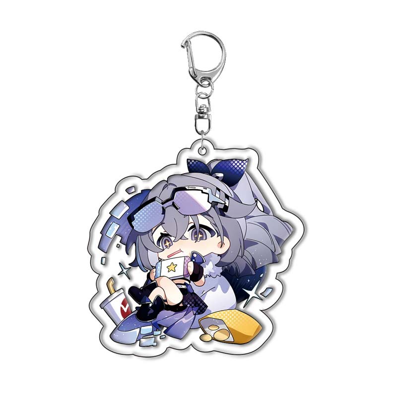 崩壞星穹鐵道愛莉希雅亞克力鑰匙扣掛飾遊戲周邊銀狼景元 白露【單買三件起送】