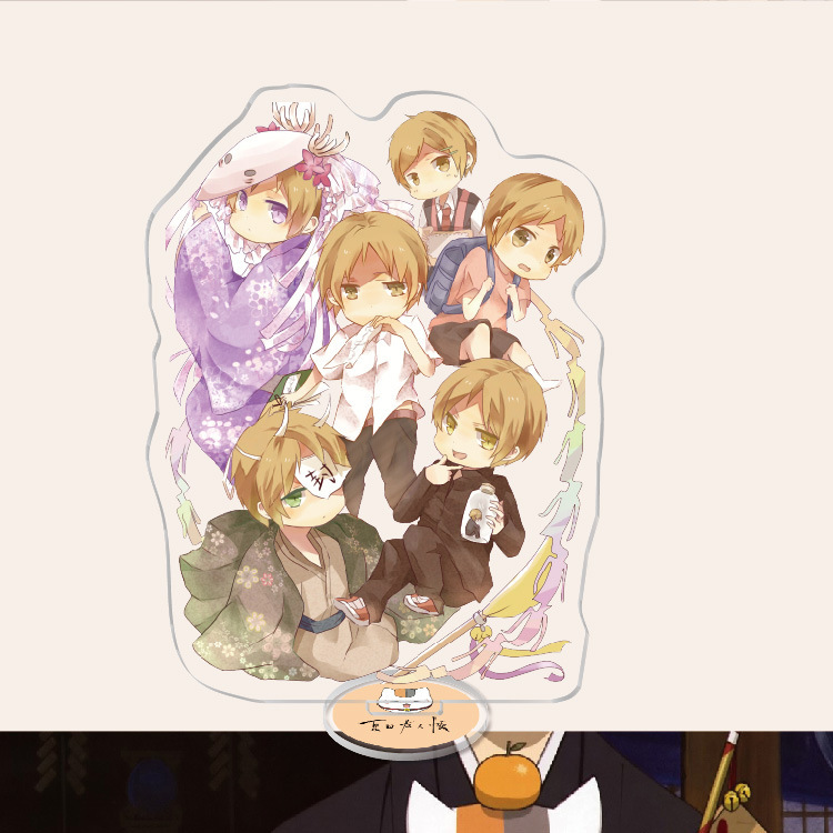 夏目友人帳夏目貴志貓咪老師/斑夏目玲子周邊擺件立牌鑰匙扣掛飾【單買三件起送】