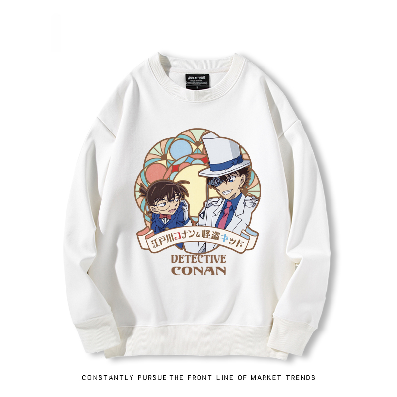 名偵探柯南 聯名2024親子情侶裝 圓領長袖