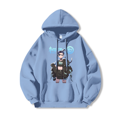 刺客伍六七 2025秋冬新款親子情侶裝薄絨款連帽衛衣