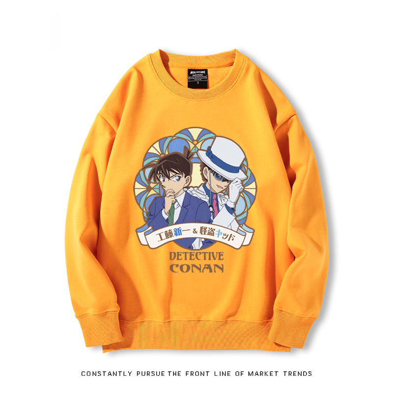 名偵探柯南 聯名2024親子情侶裝 圓領長袖