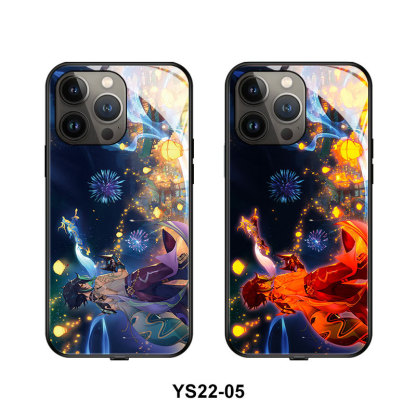 蘋果 系列動漫來電閃智能發光手機殼