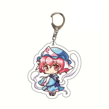 東方Project博麗靈夢神玉霧雨魔理八雲紫沙亞克力鑰匙扣周邊掛飾【單買三件起送】