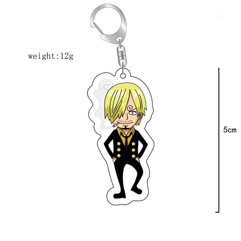 航海王 草帽路飛索隆羅香克斯周邊鑰匙扣 掛飾【單買三件起送】