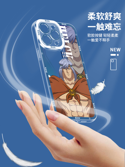 蘋果 系列勇者赫魯庫天使眼透明防摔手機殼