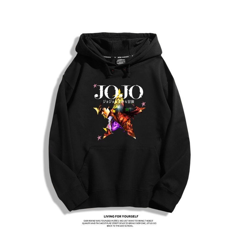 JOJO的奇妙冒險 聯名衛衣2025秋冬新款親子情侶裝連帽衛衣
