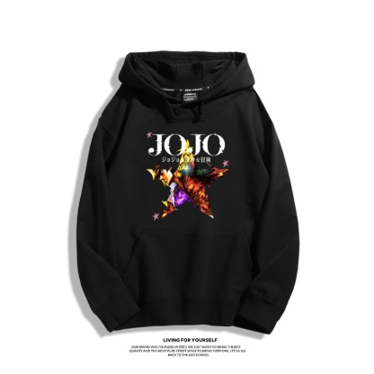 JOJO的奇妙冒險 聯名衛衣2025秋冬新款親子情侶裝連帽衛衣