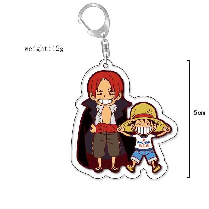 航海王 草帽路飛索隆羅香克斯周邊鑰匙扣 掛飾【單買三件起送】
