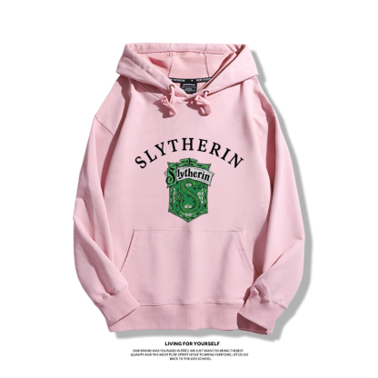 哈利波特聯名衛衣2023秋冬新款親子情侶裝薄絨款連帽衛衣