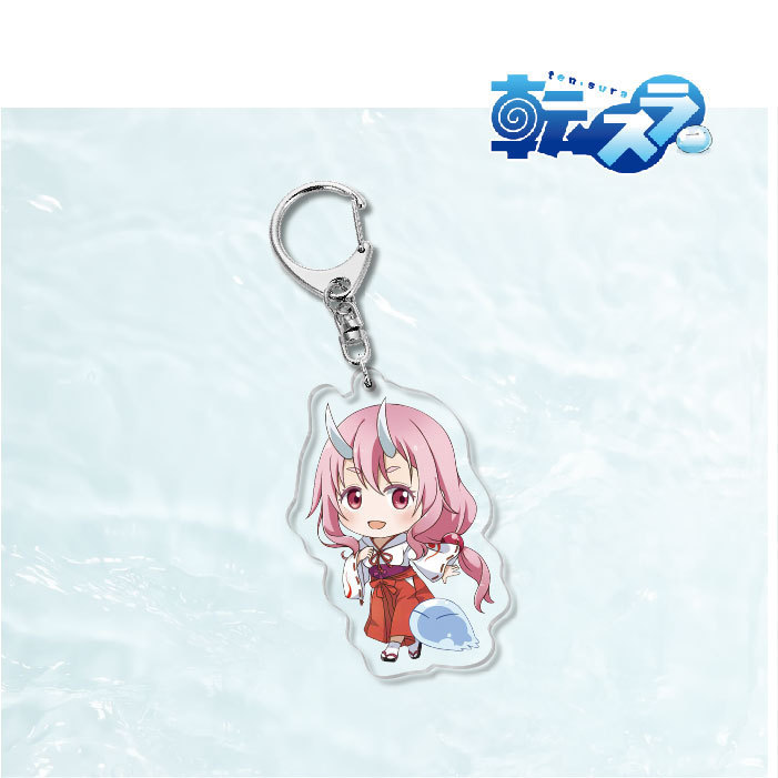 關於我轉生成爲史萊姆那件事萌王利姆露朱菜紫苑靜米莉姆鑰匙扣掛飾【單買三件起送】