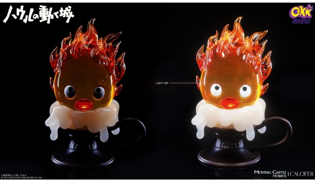 【預購】okk studio 宮崎駿桌面系列01 燭臺卡西法