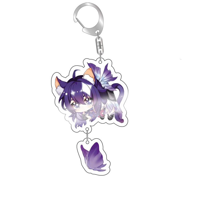 崩壞星穹鐵道愛莉希雅彥卿希露瓦景元白露姬子亞克力鑰匙扣掛飾【單買三件起送】