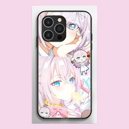 艾莉同學新款高清全包防摔玻璃殼