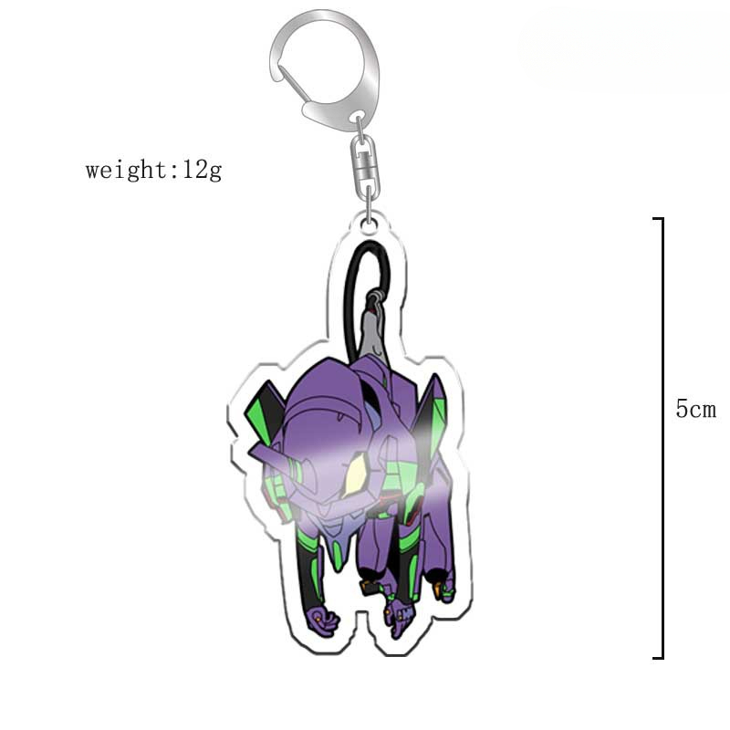 福音EVA綾波麗立牌動漫周邊亞克力鑰匙扣明日香真希波碇真嗣渚薰掛飾【單買三件起送】