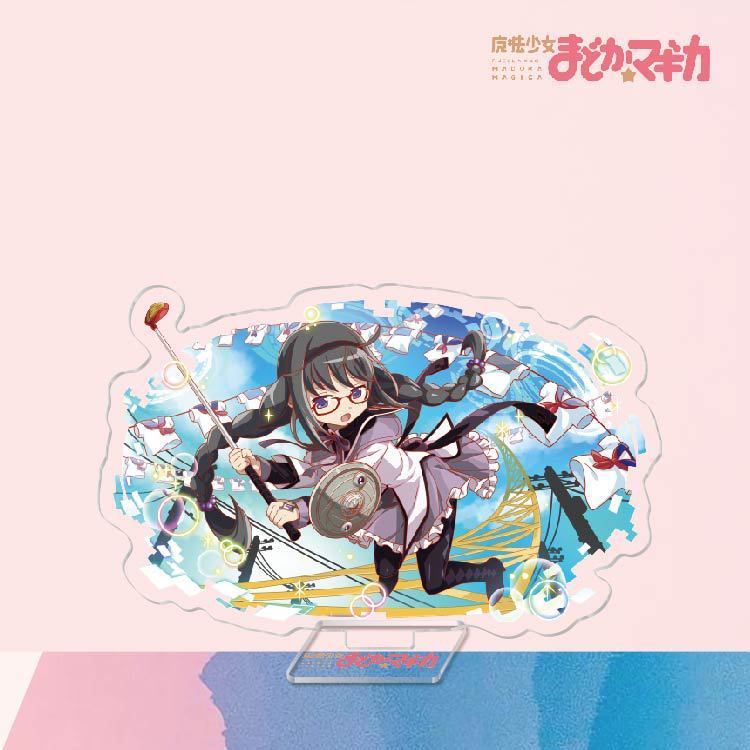 魔法少女小圓鹿目圓曉美焰美樹沙耶香巴麻美亞力克鑰匙扣立牌掛飾【單買三件起送】