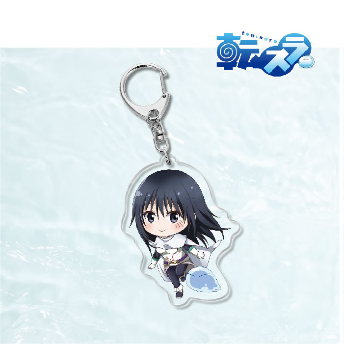 關於我轉生成爲史萊姆那件事萌王利姆露朱菜紫苑靜米莉姆鑰匙扣掛飾【單買三件起送】