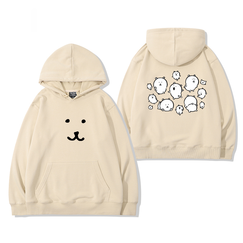 自嘲熊 聯名衛衣2025秋冬新款 親子情侶裝連帽衛衣