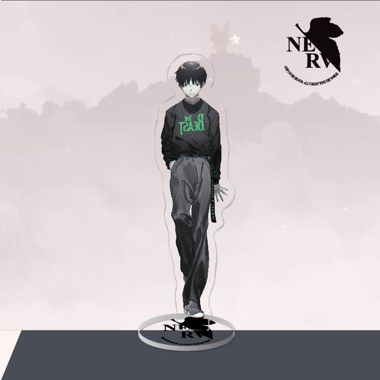 福音EVA綾波麗立牌動漫周邊亞克力鑰匙扣明日香真希波碇真嗣渚薰掛飾【單買三件起送】